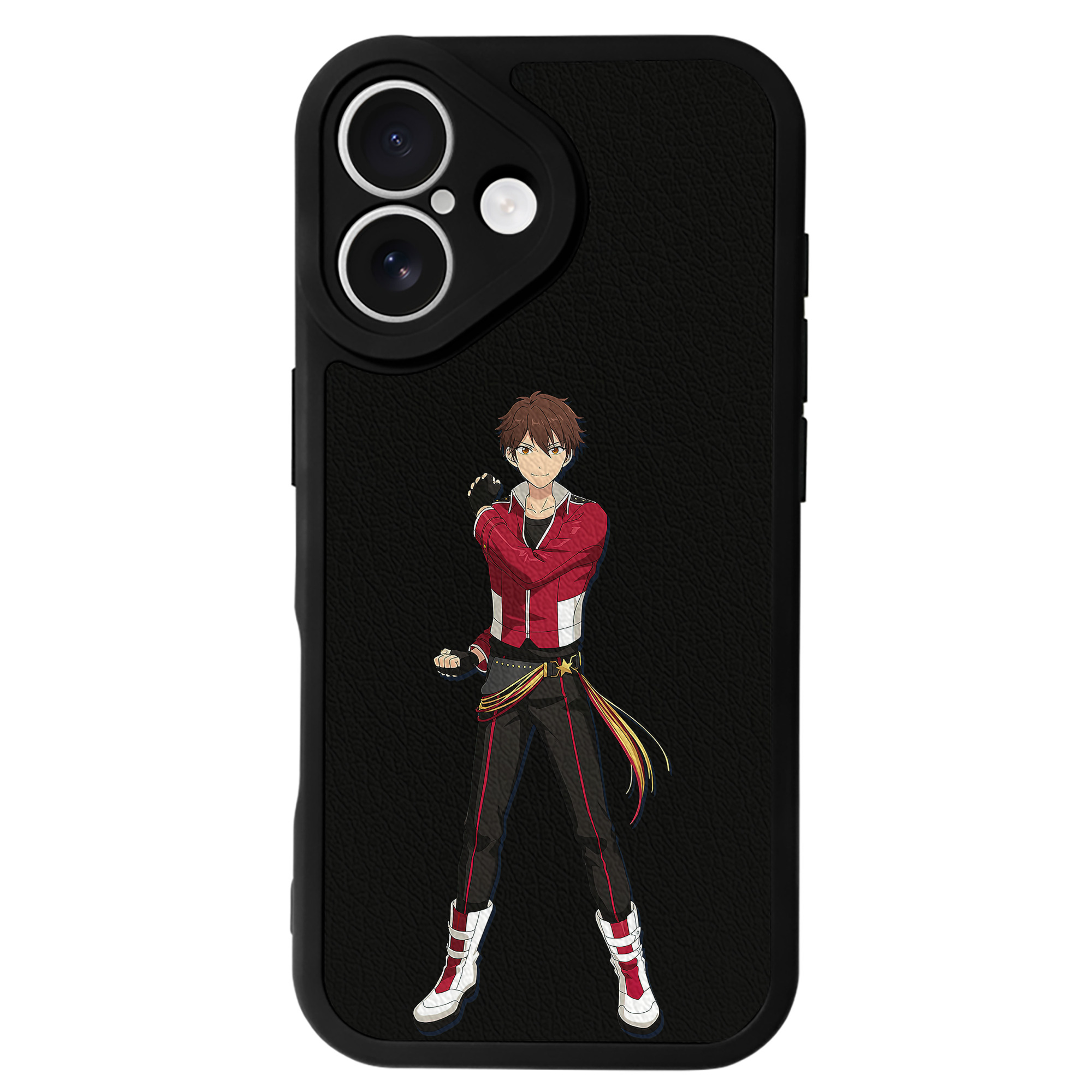 （画像用） あんさんぶるスターズ! Ensemble Stars 【iPhone 16シリーズ対応】シリコンスマホケース（レザー調） 材質：シリコン